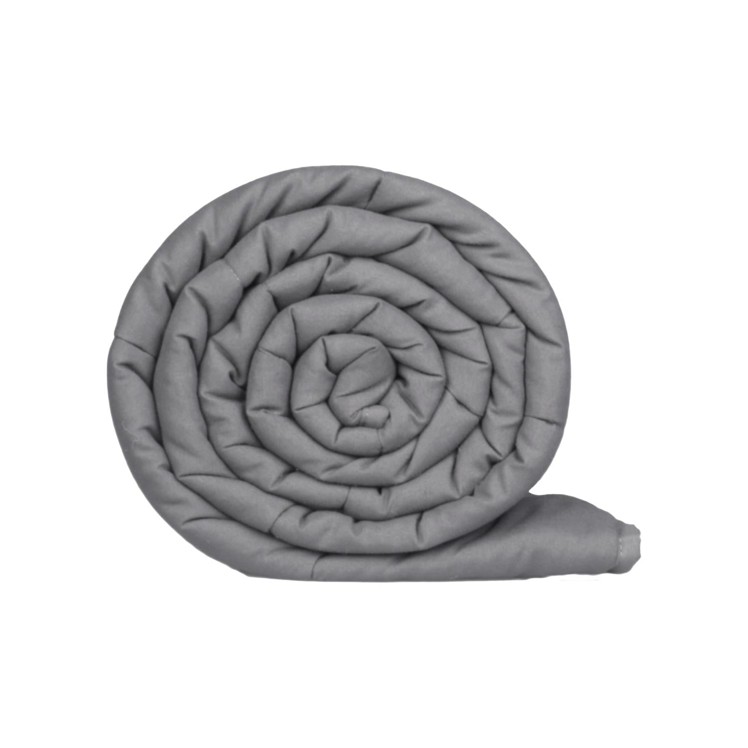 5KG Light Grey Weighted Blanket for Adults - Gominimo