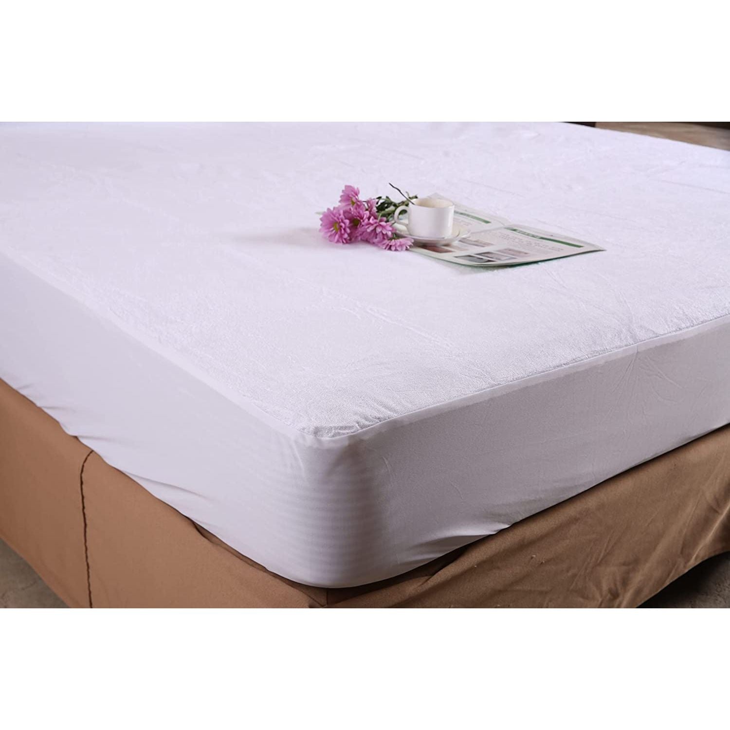 Gominimo Bamboo Terry Mattress Protector Double
