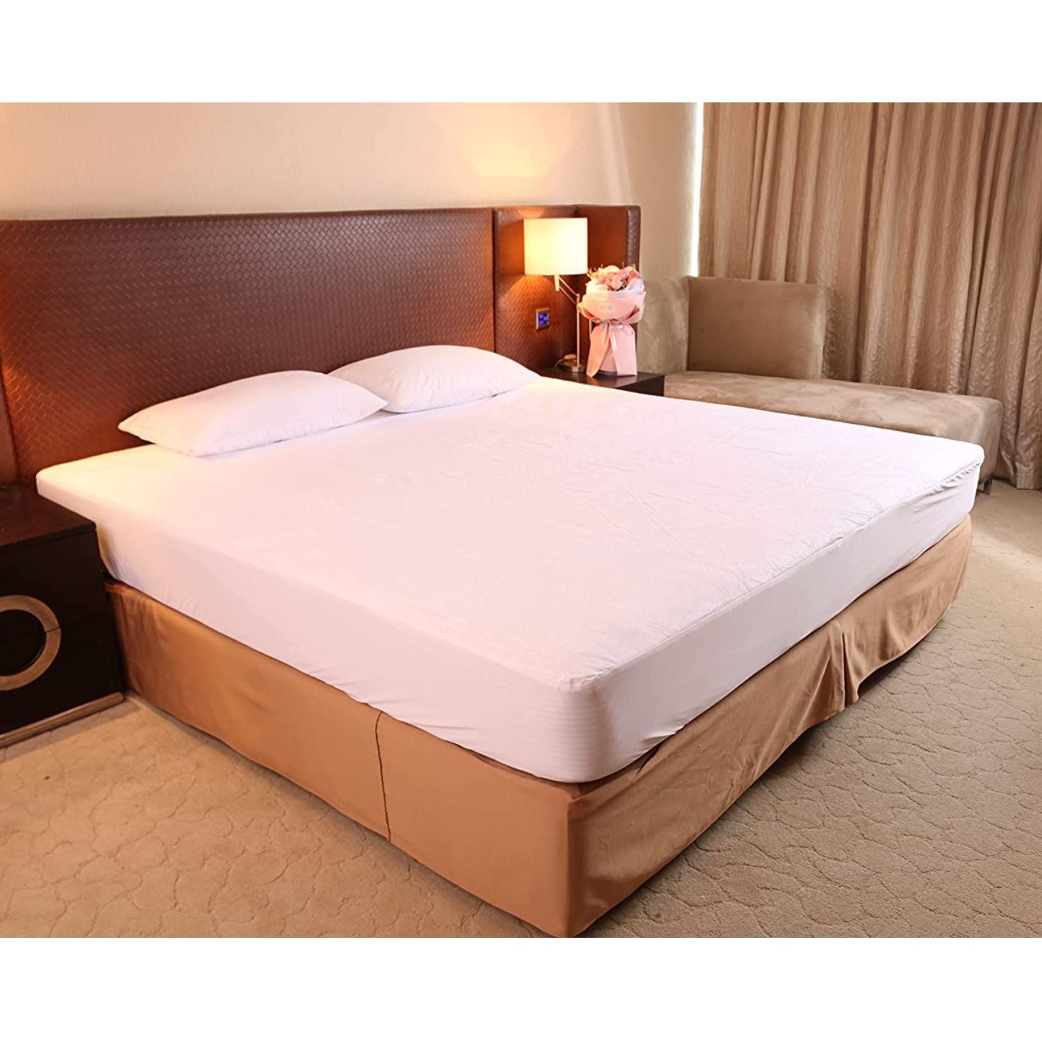 Gominimo Bamboo Terry Mattress Protector Double