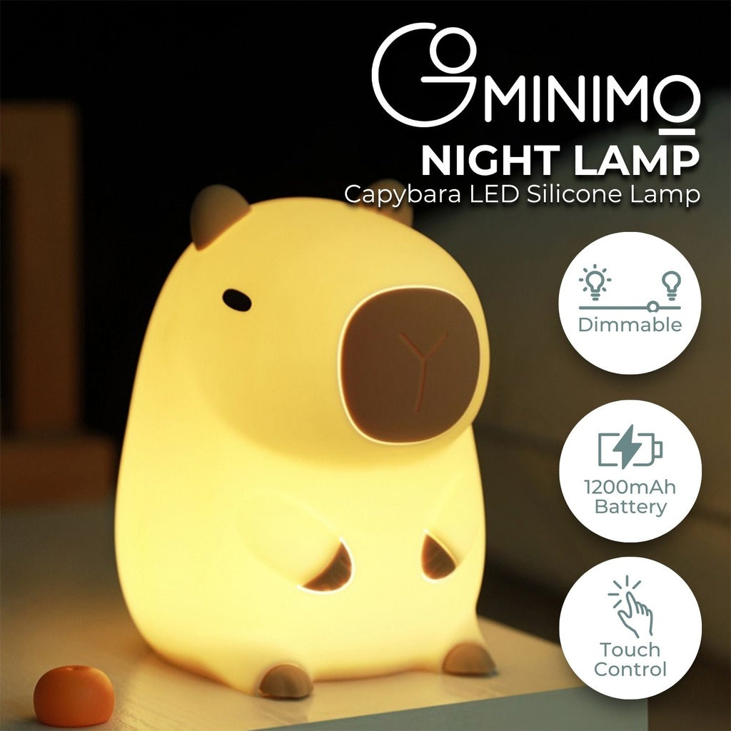 GOMINIMO Capybara Night Light Table Lamp