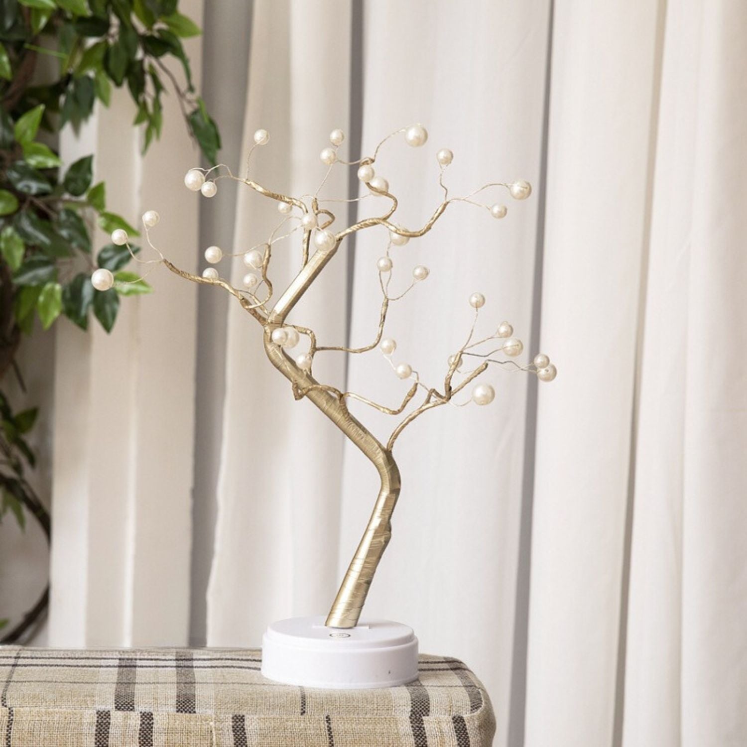 Adjustable Bonsai Desk Lamp, Calming Night Light