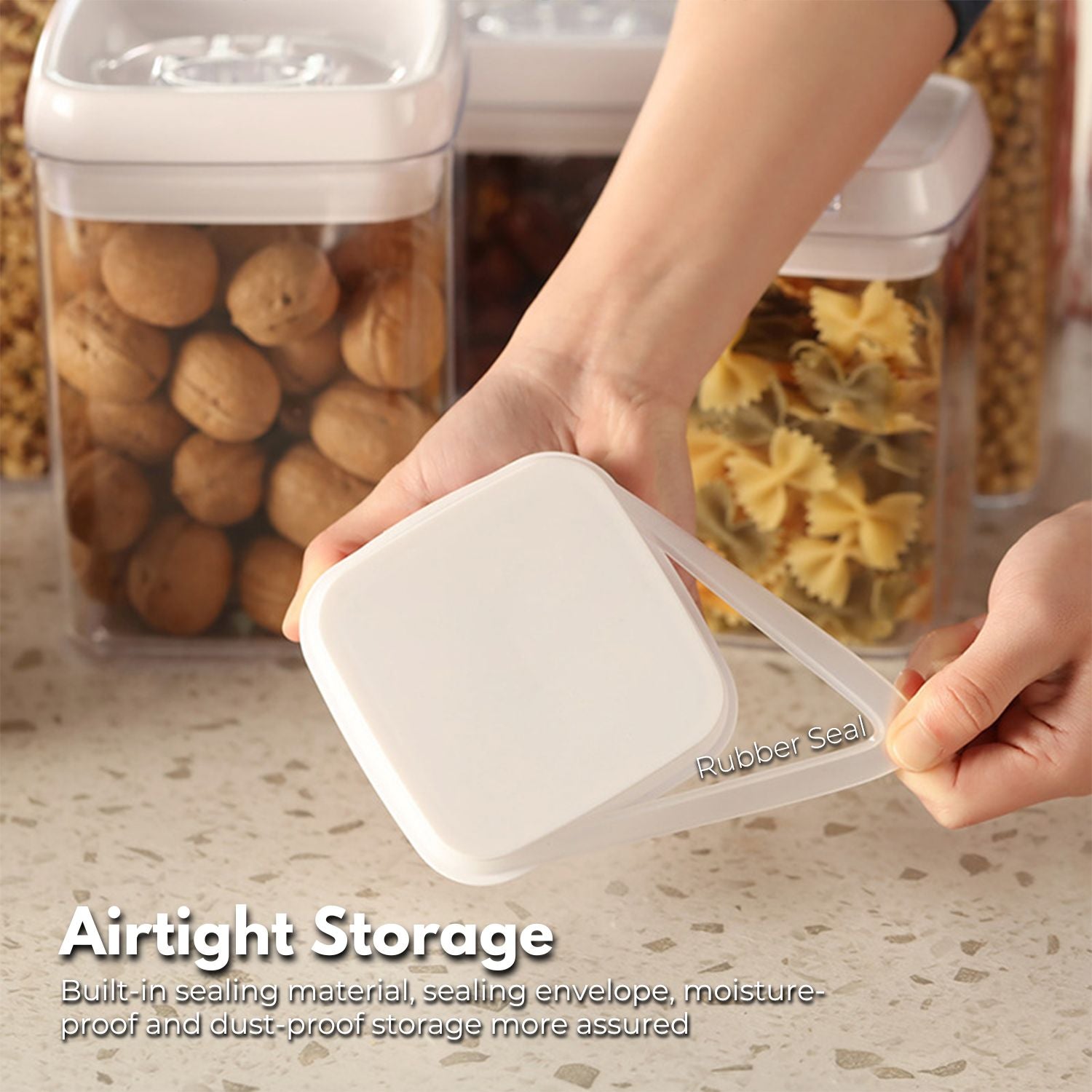 Airtight, BPA-Free Food Containers Set of 7 – GOMINIMO