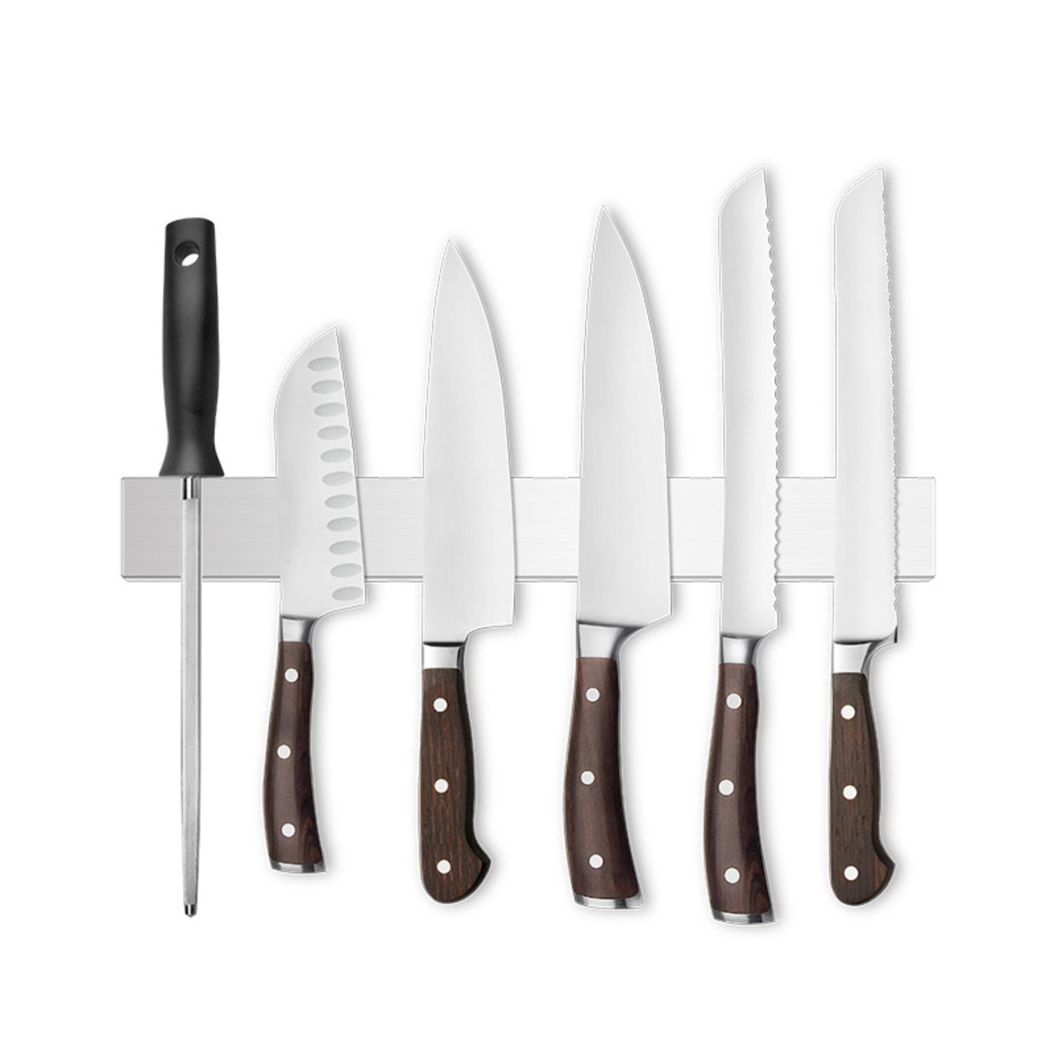 High-Quality Magnetic Knife Strip 50cm, Stainless Steel