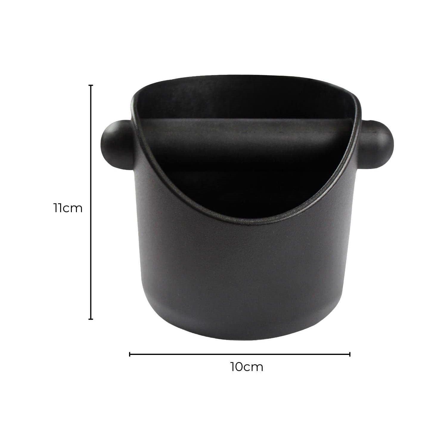 Durable Anti-Slip Coffee Knock Box with Removable Bar, 11cm - GOMINIMO