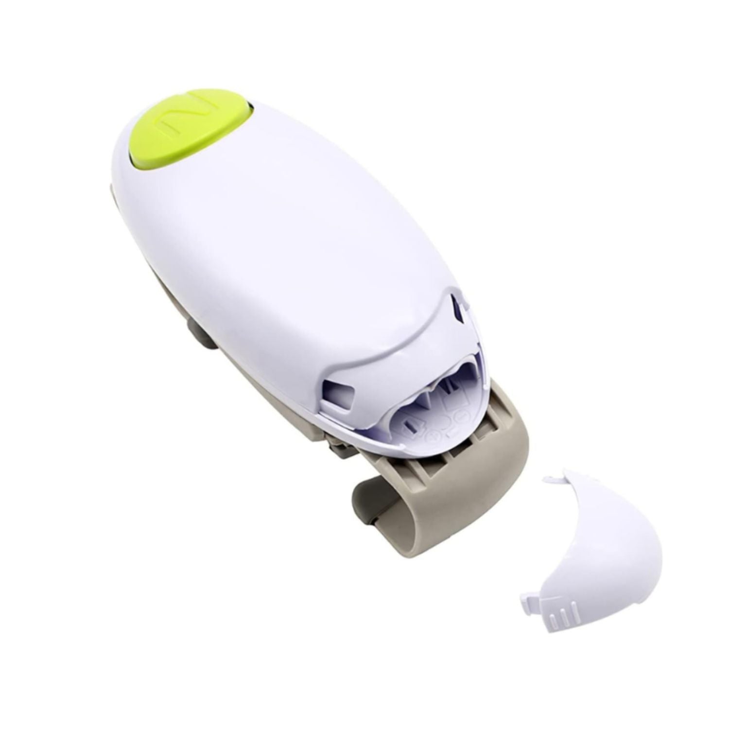 Versatile Automatic Jar Opener One Touch 30-88mm White Gominimo