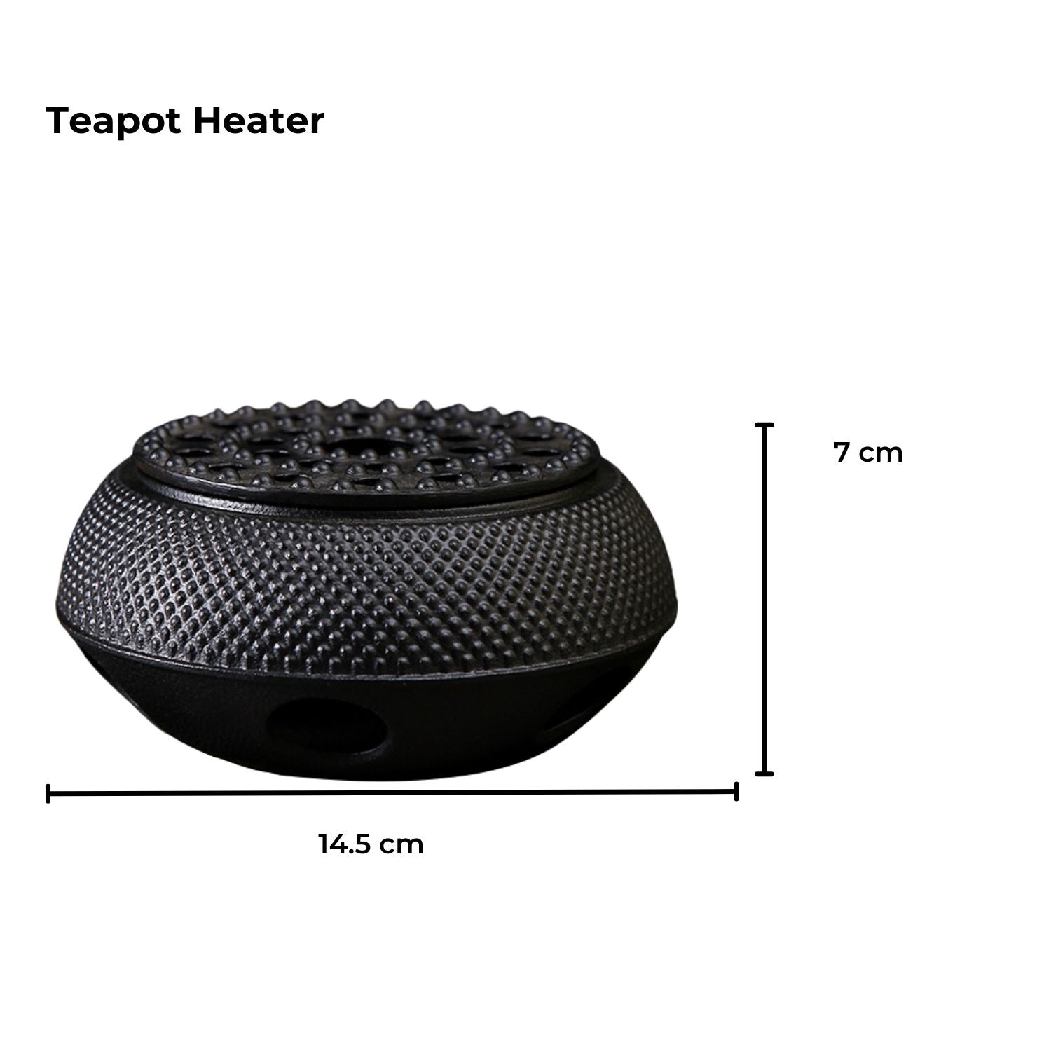 Enameled Cast Iron Teapot Set with Filter & Warmer - 1200ML GOMINIMO