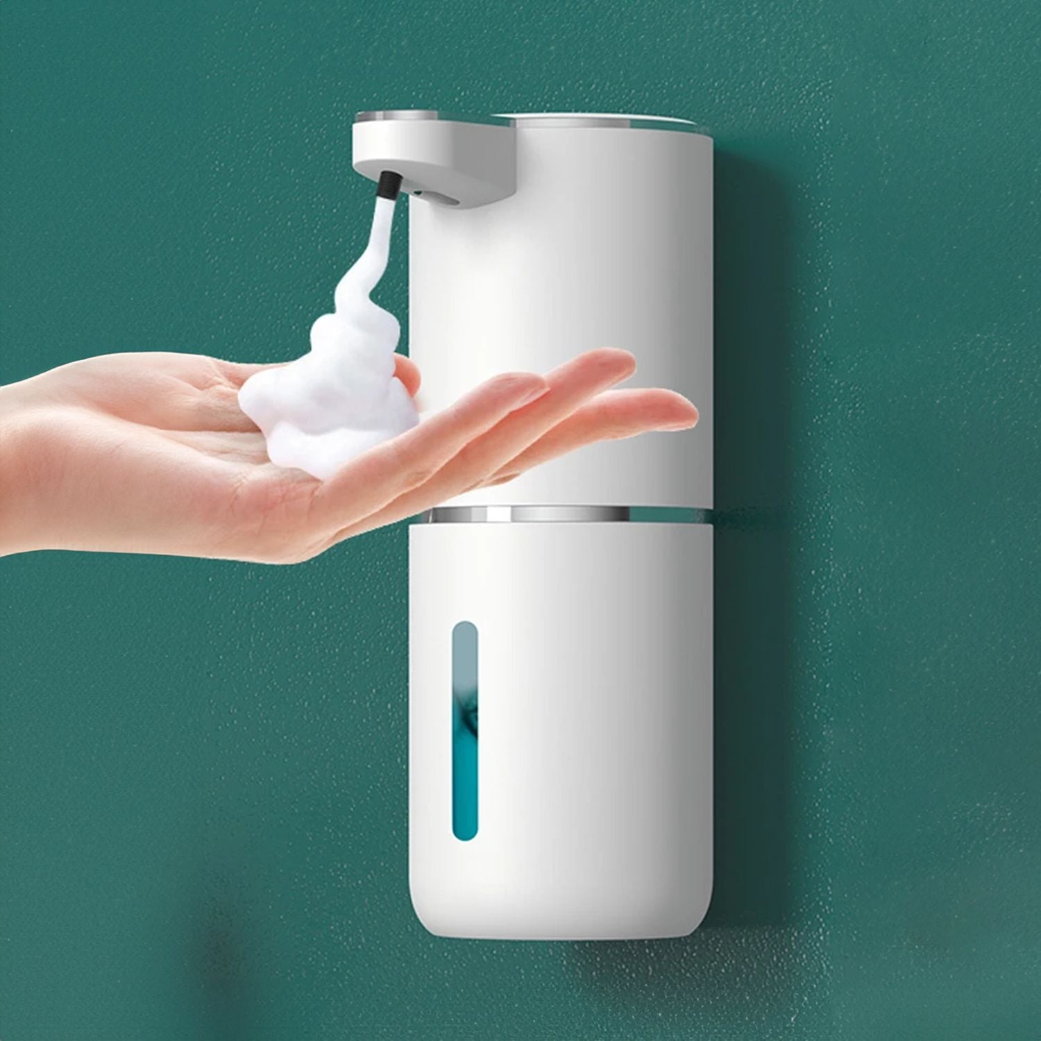 GOMINIMO Automatic Liquid Soap Dispenser with Adjustable Liquid(white)