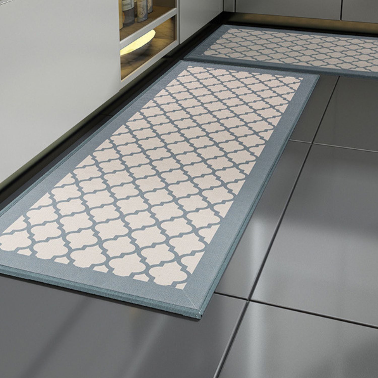 Super Absorbent Non-Slip Washable Kitchen Mats, 2-Piece, Gominimo