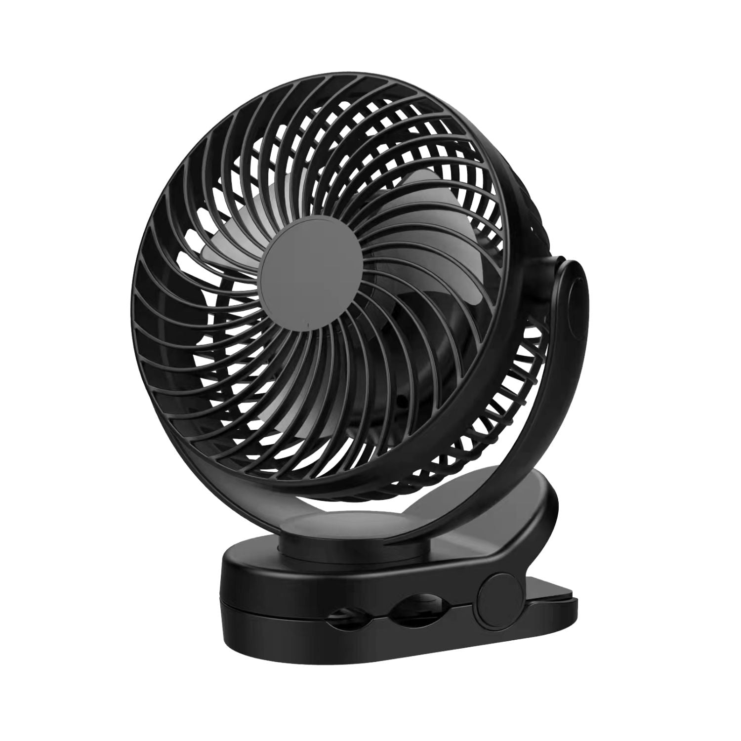 GOMINIMO 10000mAh Rechargeable Clip on Fan with Hook and LED Light