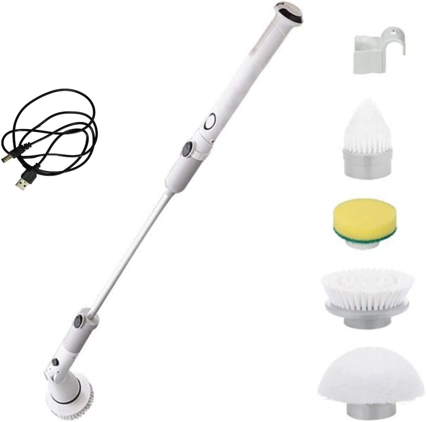 Powerful Electric Spinning Scrubber 4 Brush Set - GOMINIMO