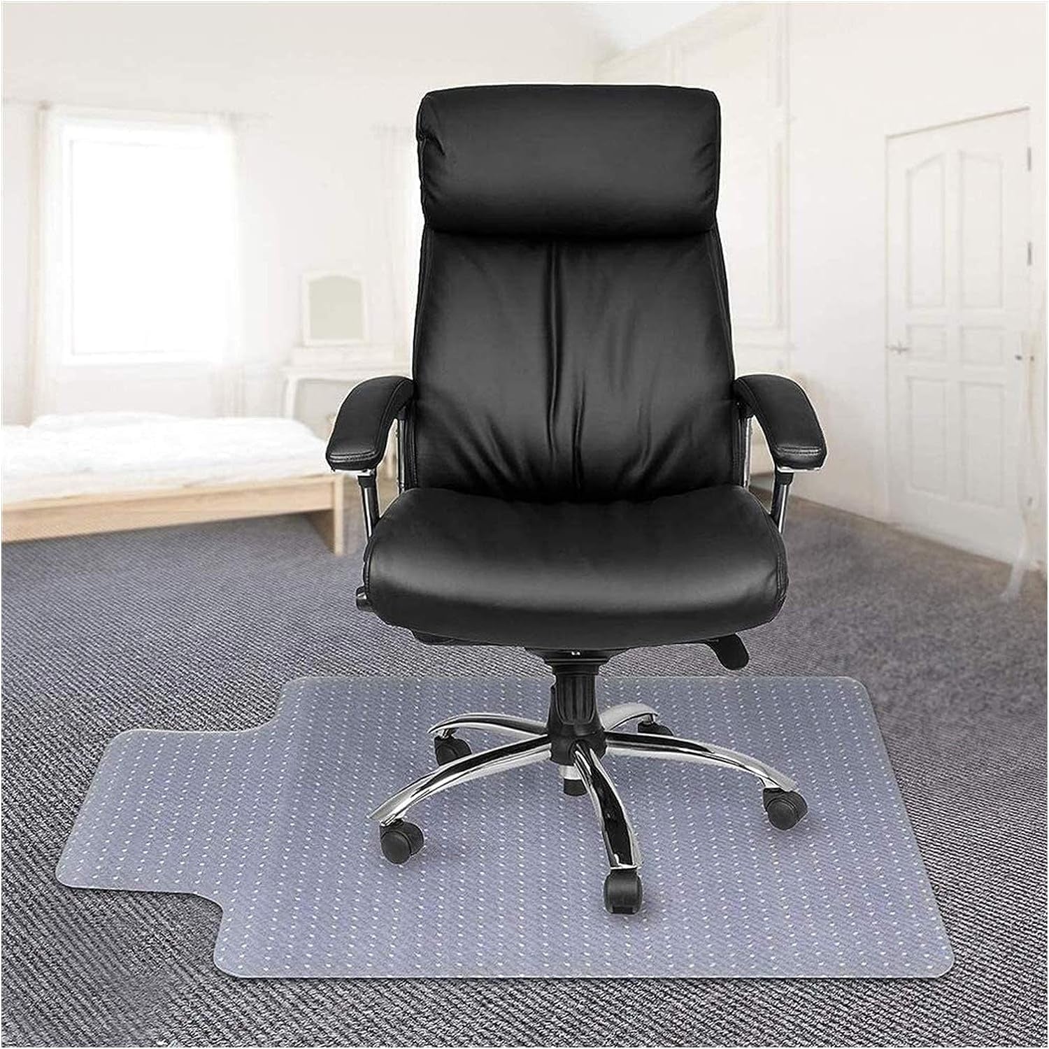 Anti-Slip PVC Chair Mat for Floor Protection 135x114cm Joseph & Joseph