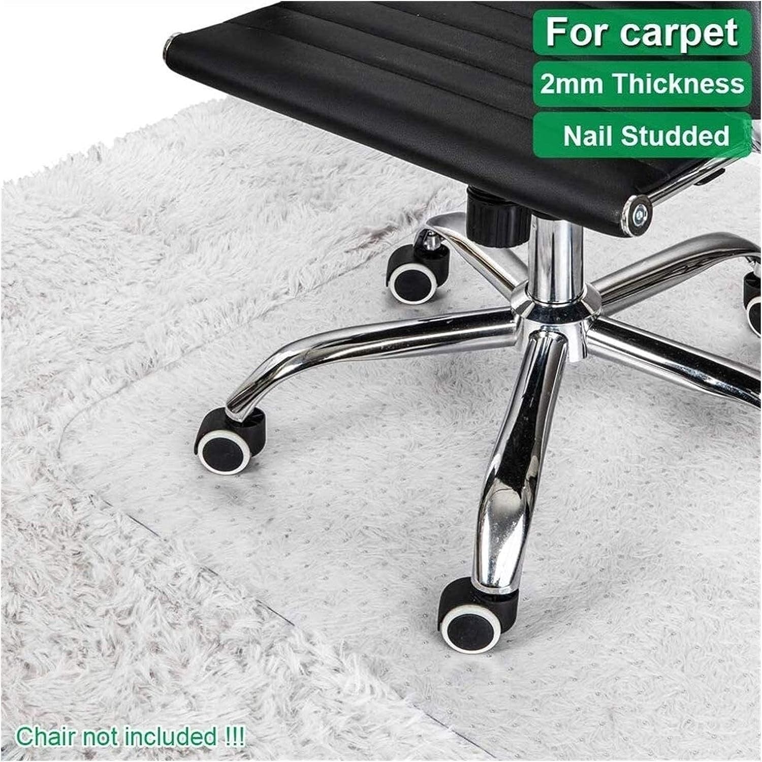 Anti-Slip PVC Chair Mat for Floor Protection 135x114cm Joseph & Joseph