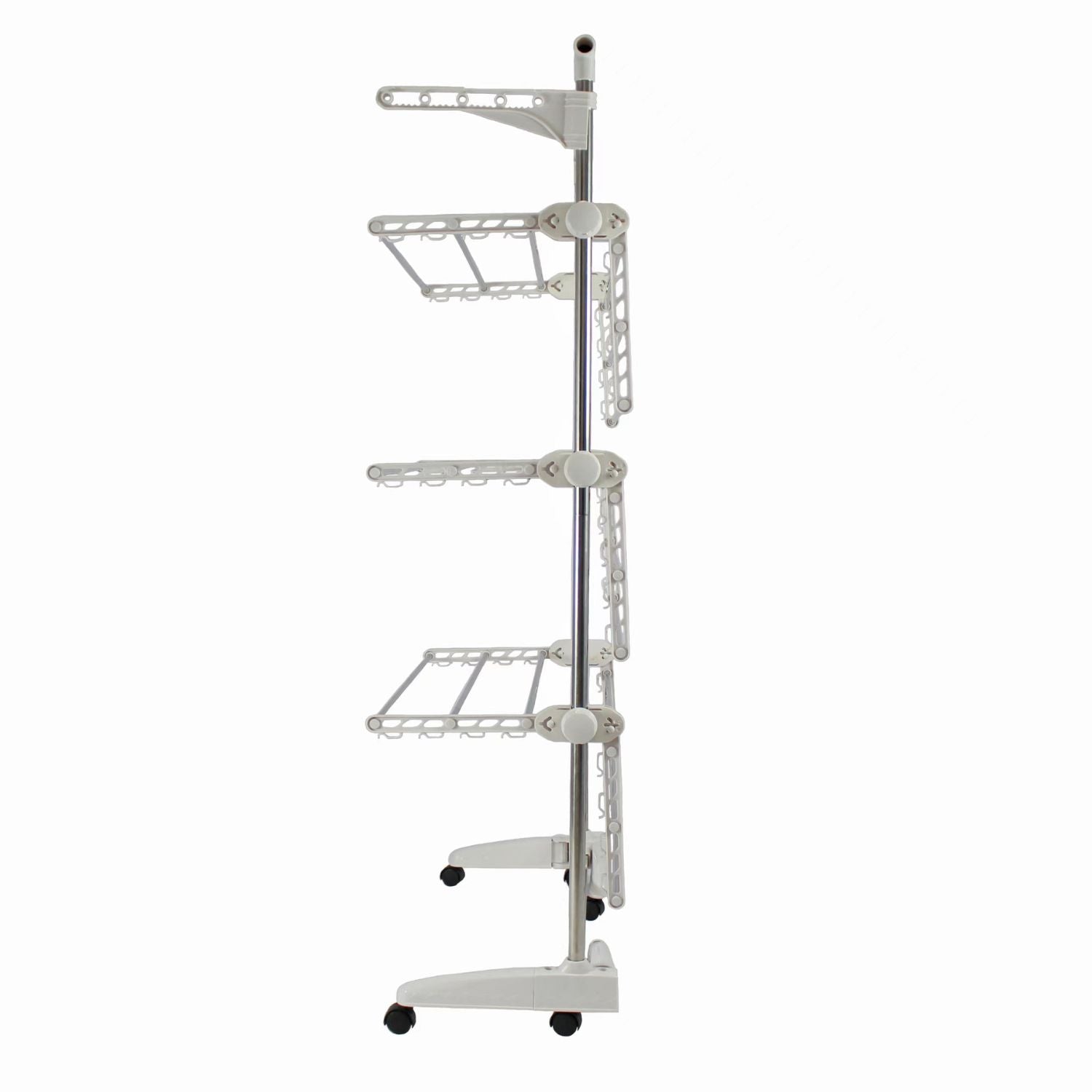 Adjustable 3-Tier Folding Laundry Drying Rack, GOMINIMO