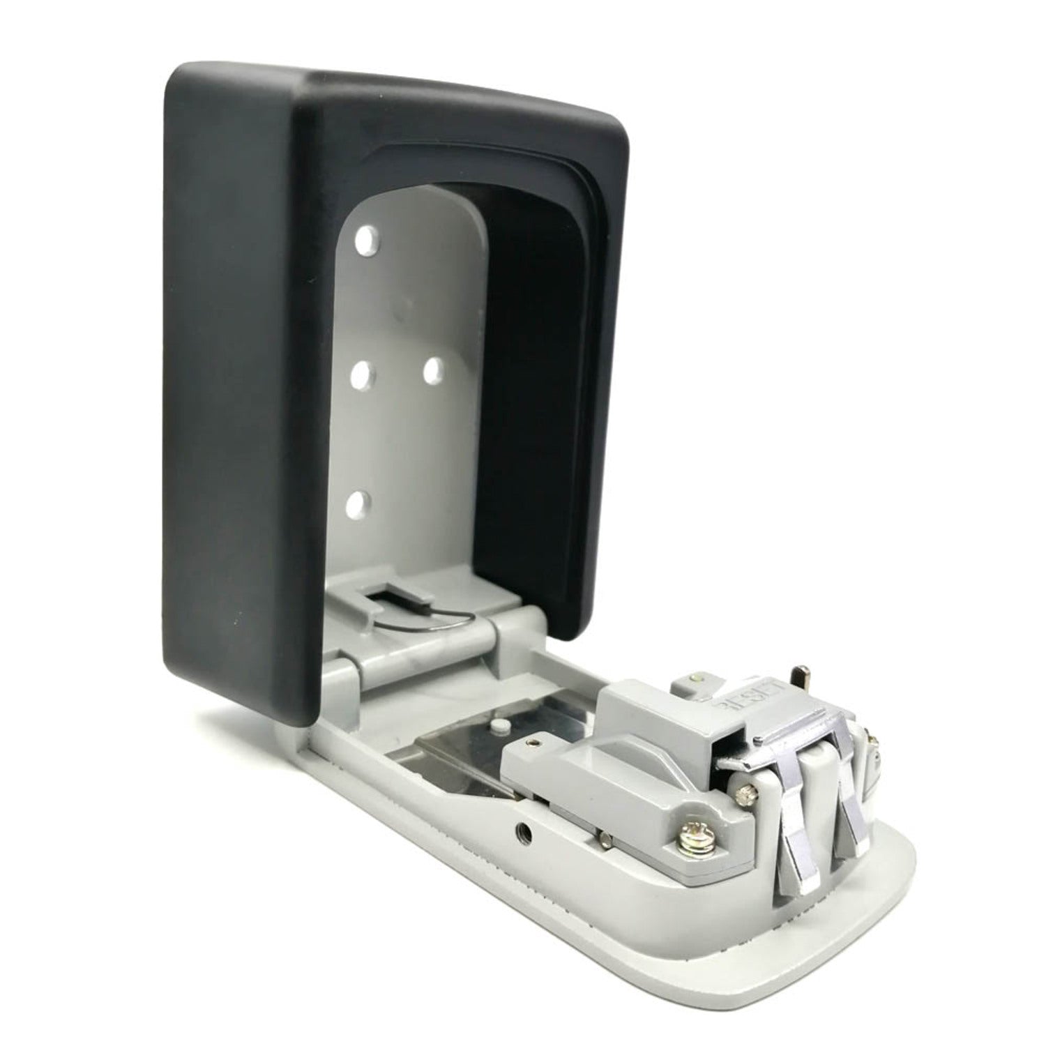 Large Capacity Wall Mount Key Lock Box, Resettable Code