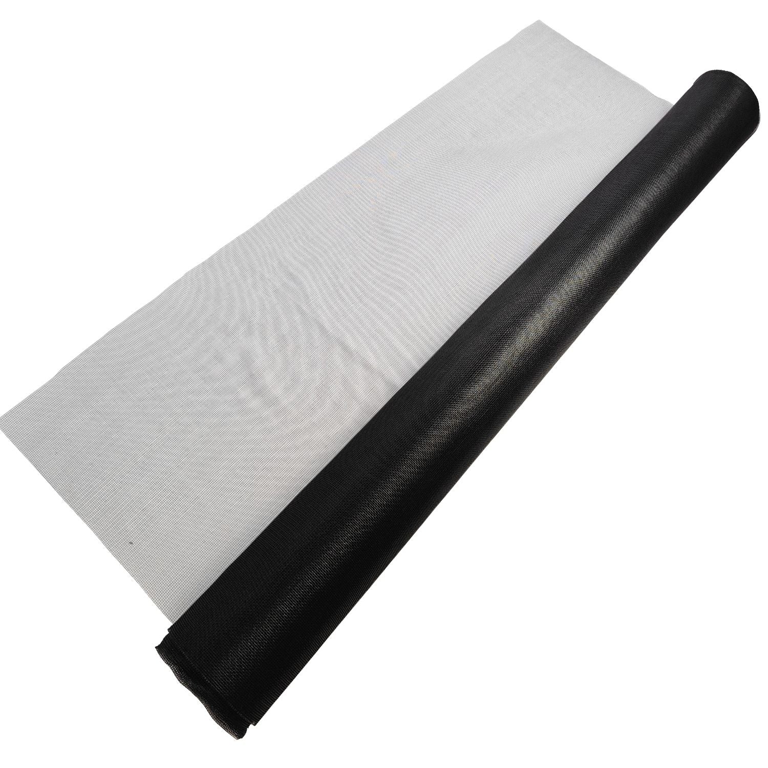 Premium Fiberglass Window Fly Screen Mesh 30M Black