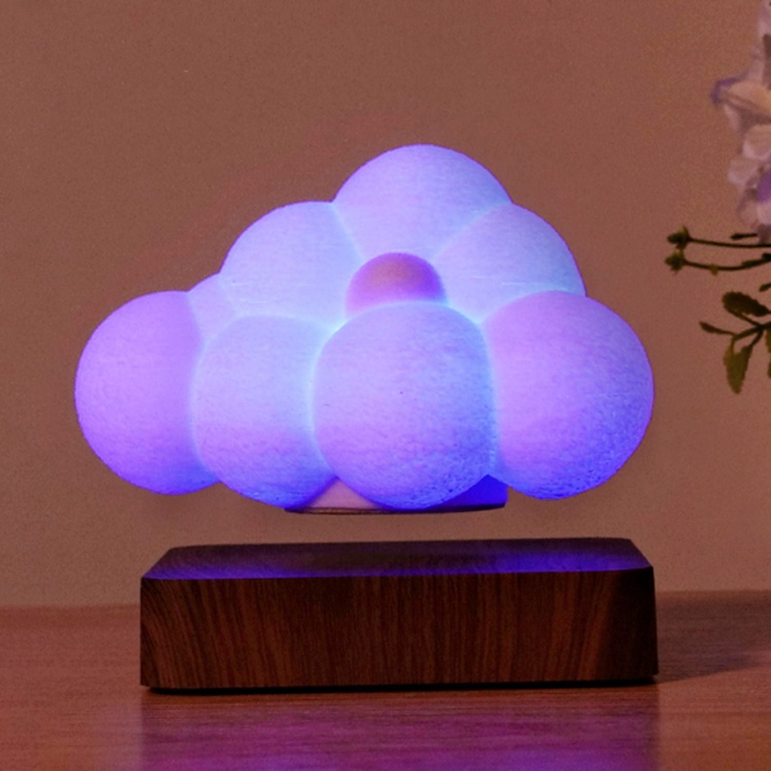 Magnetic Levitating Cloud Lamp, Eco-Friendly, LED Light, GOMINIMO