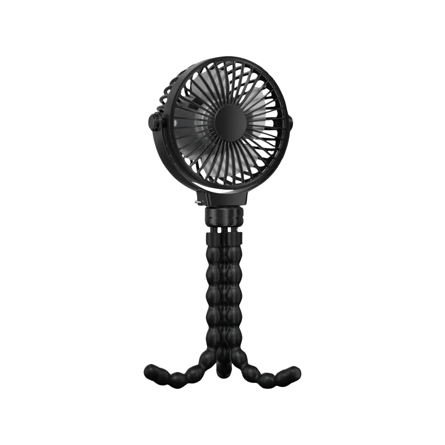 Flexible Tripod 5000mAh USB Rechargeable Clip Fan - GOMINIMO