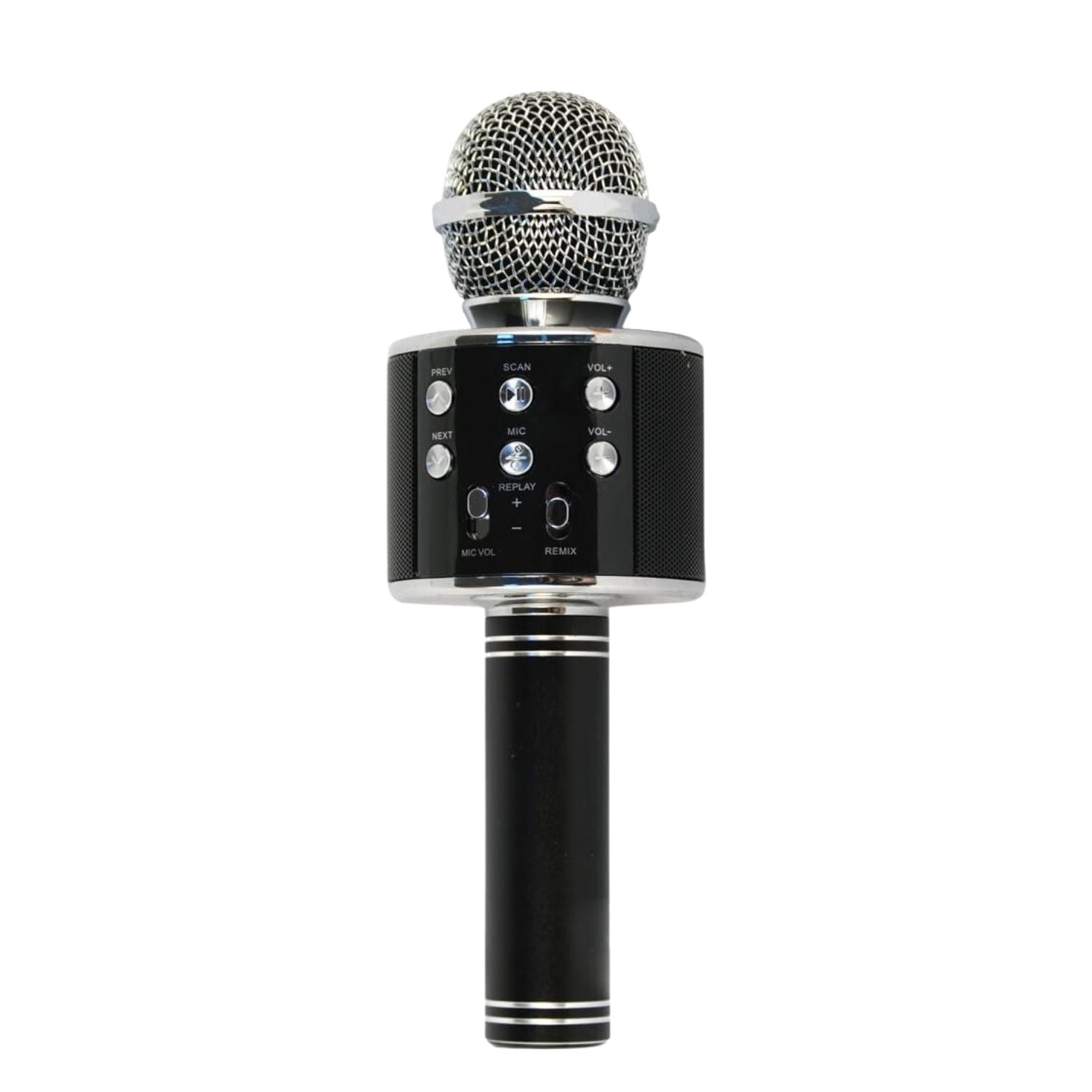 Wireless Bluetooth Karaoke Microphone, 4 in 1, Black - Gominimo