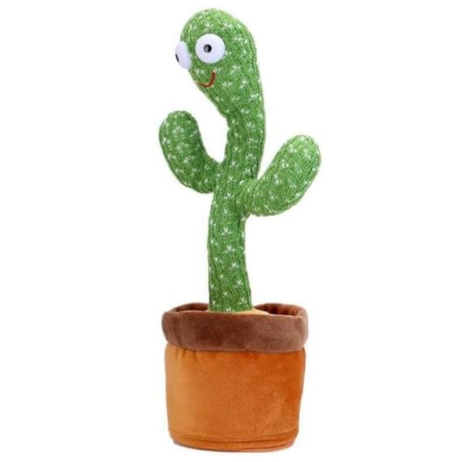 Musical Dancing Cactus Plush Toy with Voice Recorder - Gominimo