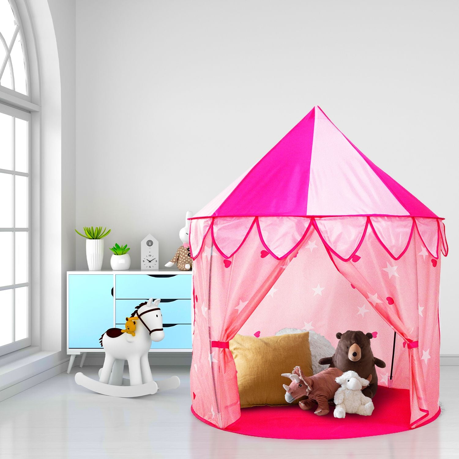 GOMINIMO Kids Space Capsule Leaf Tent (Pink)