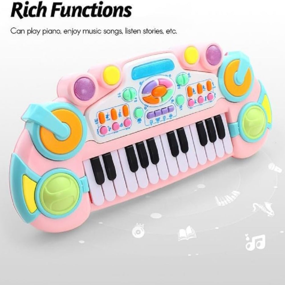 GOMINIMO Kids Toy Musical Electronic Piano Keyboard (Pink)