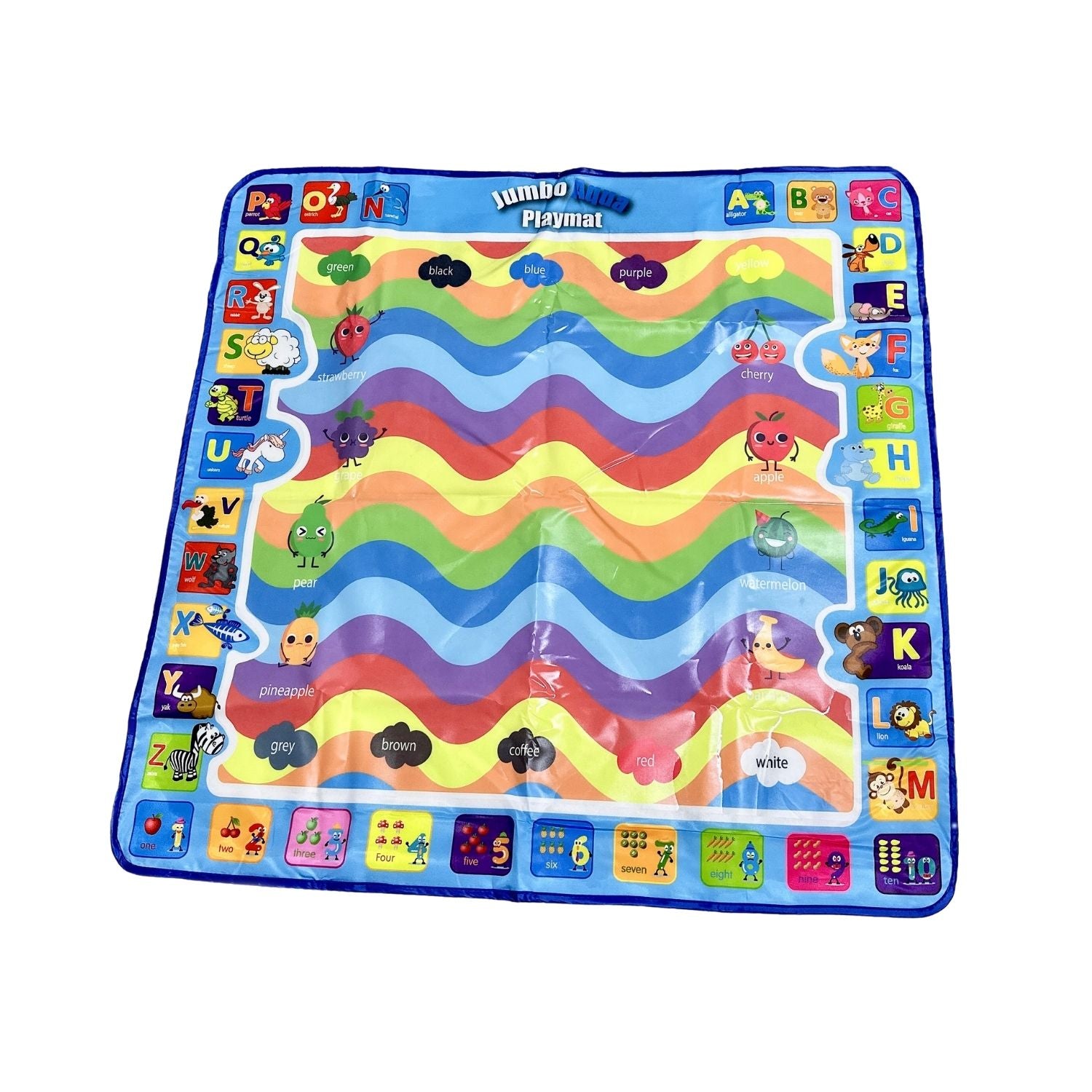 Educational Water Paint Mat Set for Kids - Alphabet & Animals