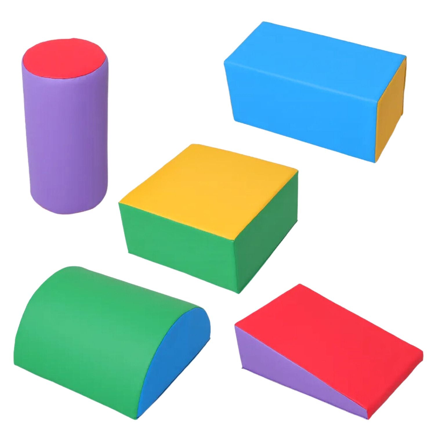 5PCS Soft Foam Climbing Blocks, Motor Skills Playset for Kids - GOMINIMO