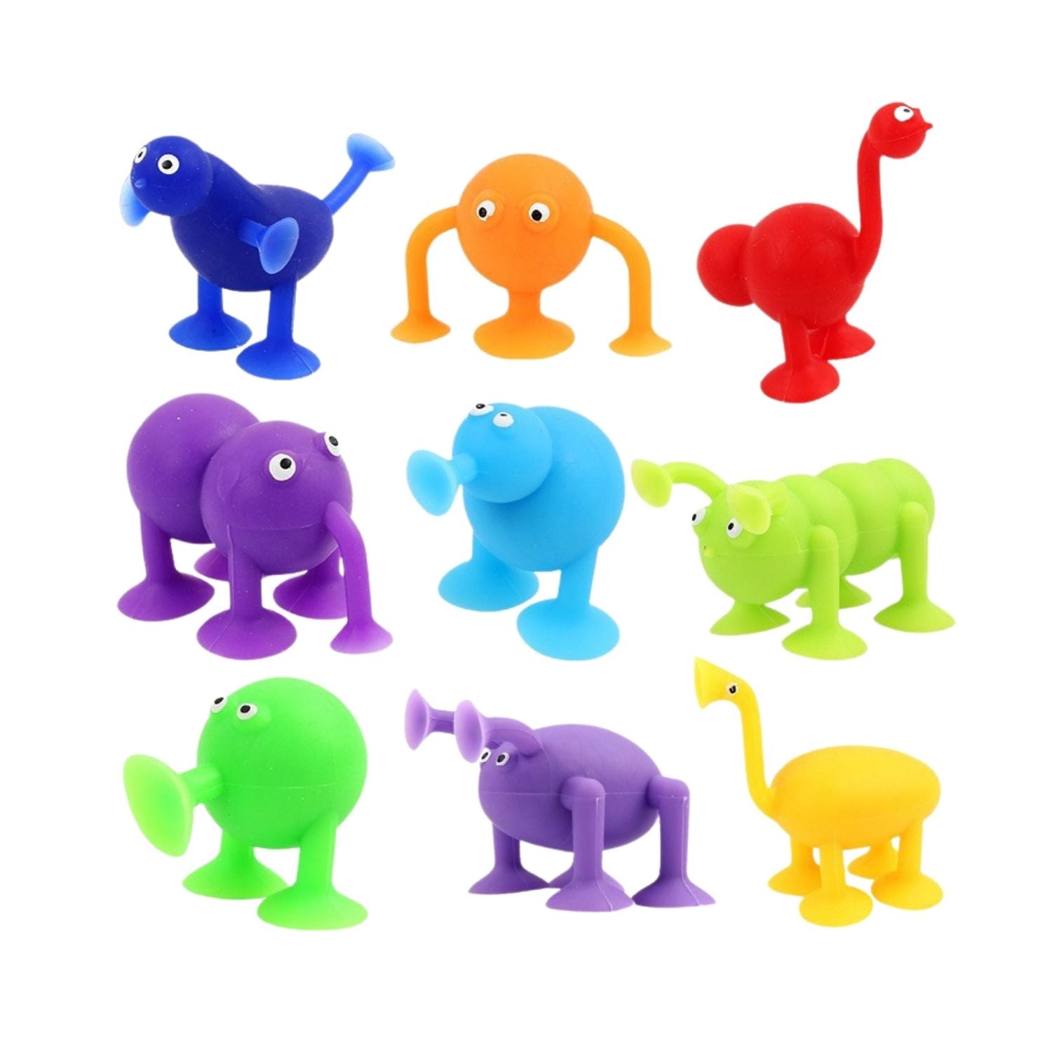 GOMINIMO 38 Pcs Suction Cup Toys