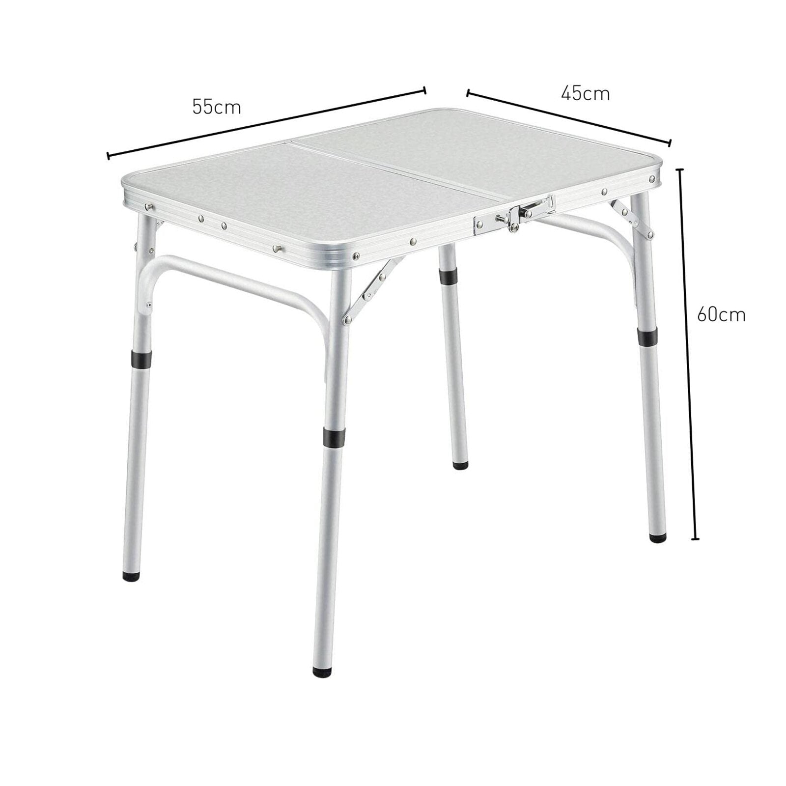 Lightweight Foldable Camping Table 60cm with Handle