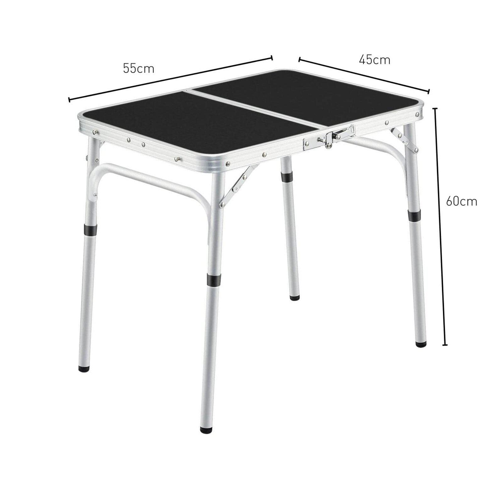 Lightweight Foldable Camping Table 60cm Aluminium - KILIROO