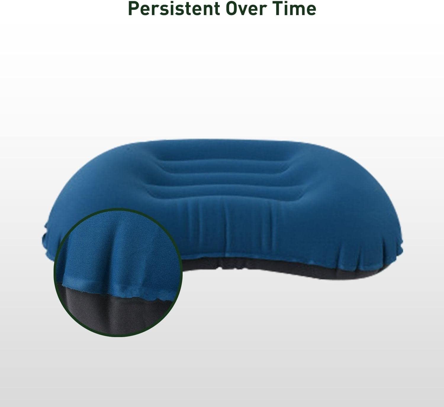 Water-Resistant Inflatable Travel Pillow for Camping