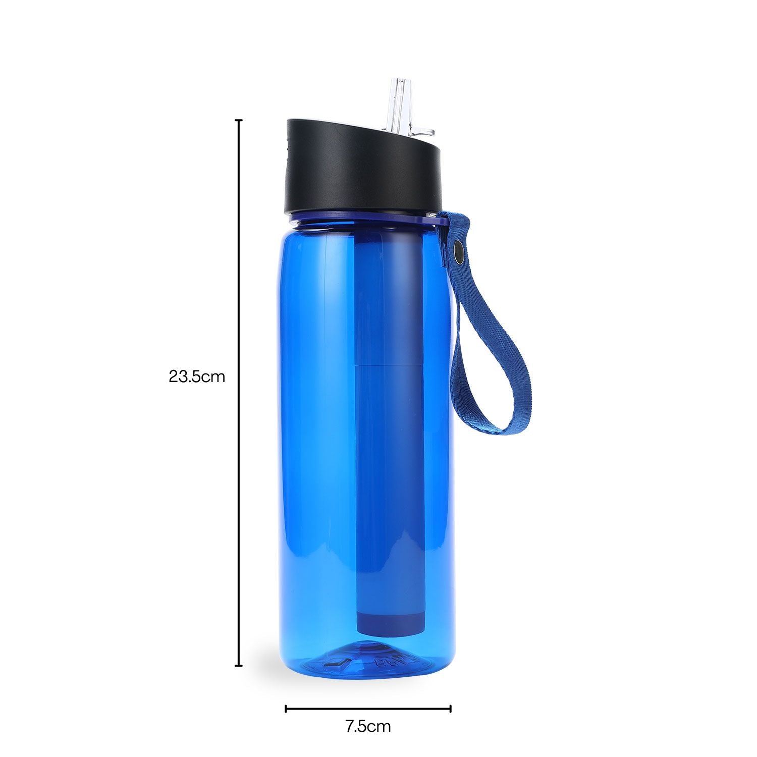 Ultralight Long-Lasting Water Filter Bottle 550ML, Kiliroo