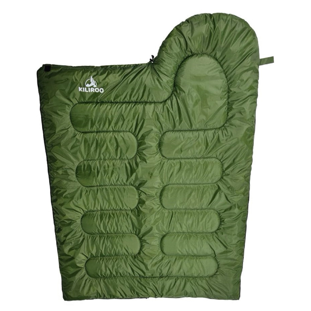 Water Resistant 500GSM Sleeping Bag -15°C to +15°C KILIROO