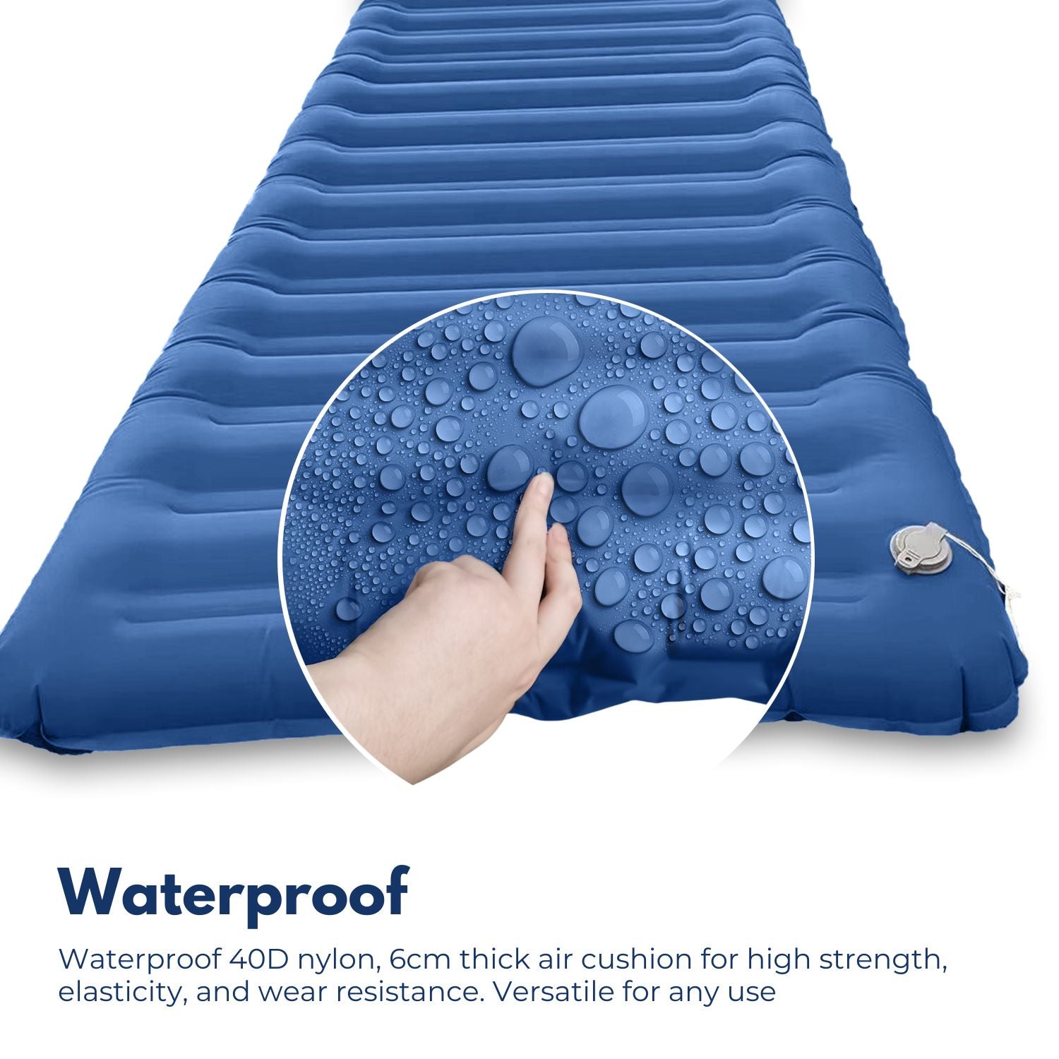 Ultra-Light Inflatable Camping Sleeping Pad, Waterproof – KILIROO