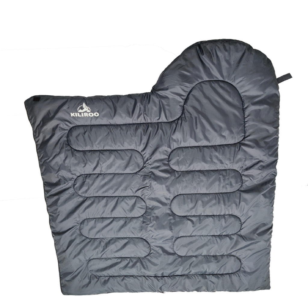 Water Resistant Sleeping Bag with 350GSM Fill -15°C to +15°C