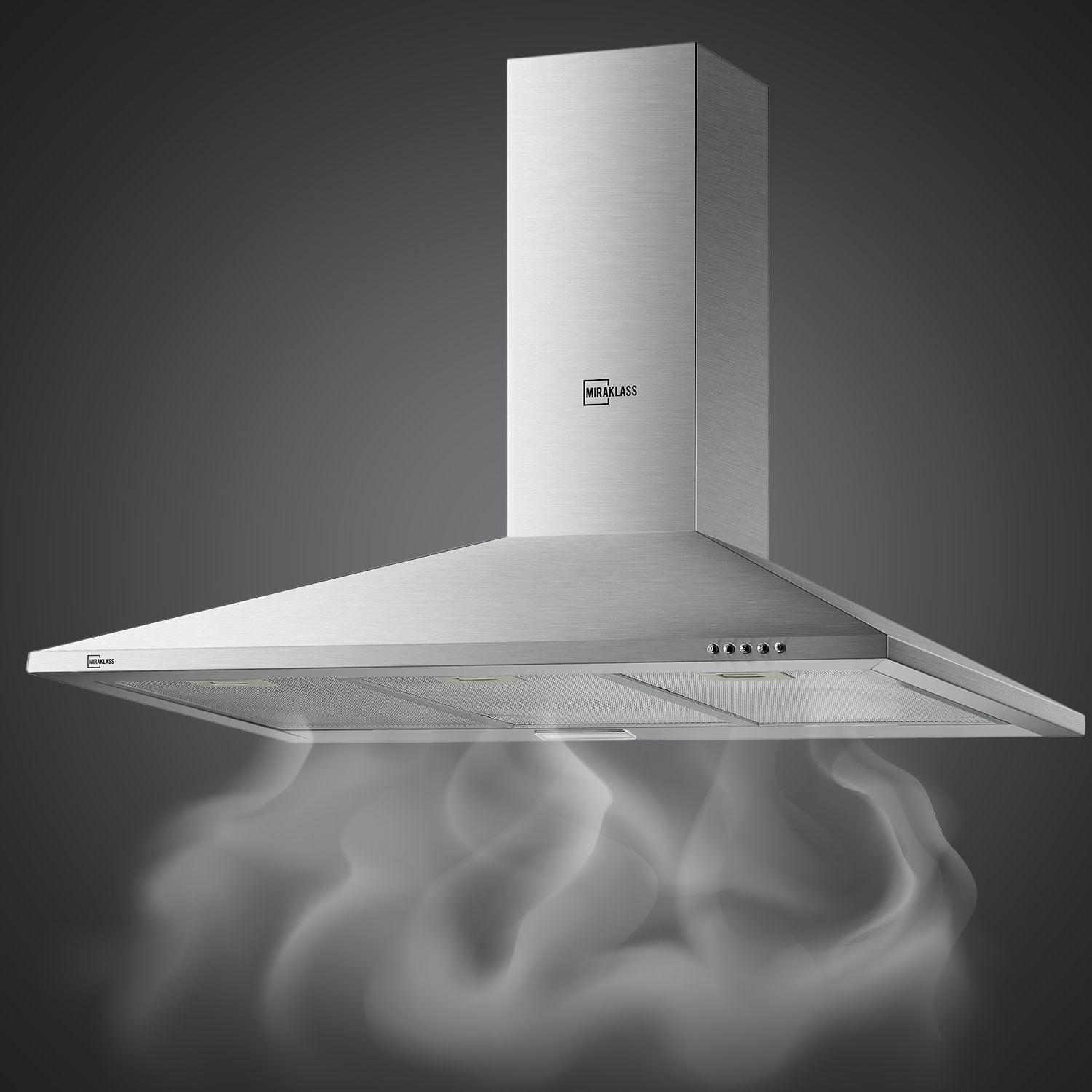 Rust-Resistant LED Rangehood with 3 Speeds by MIRAKLASS