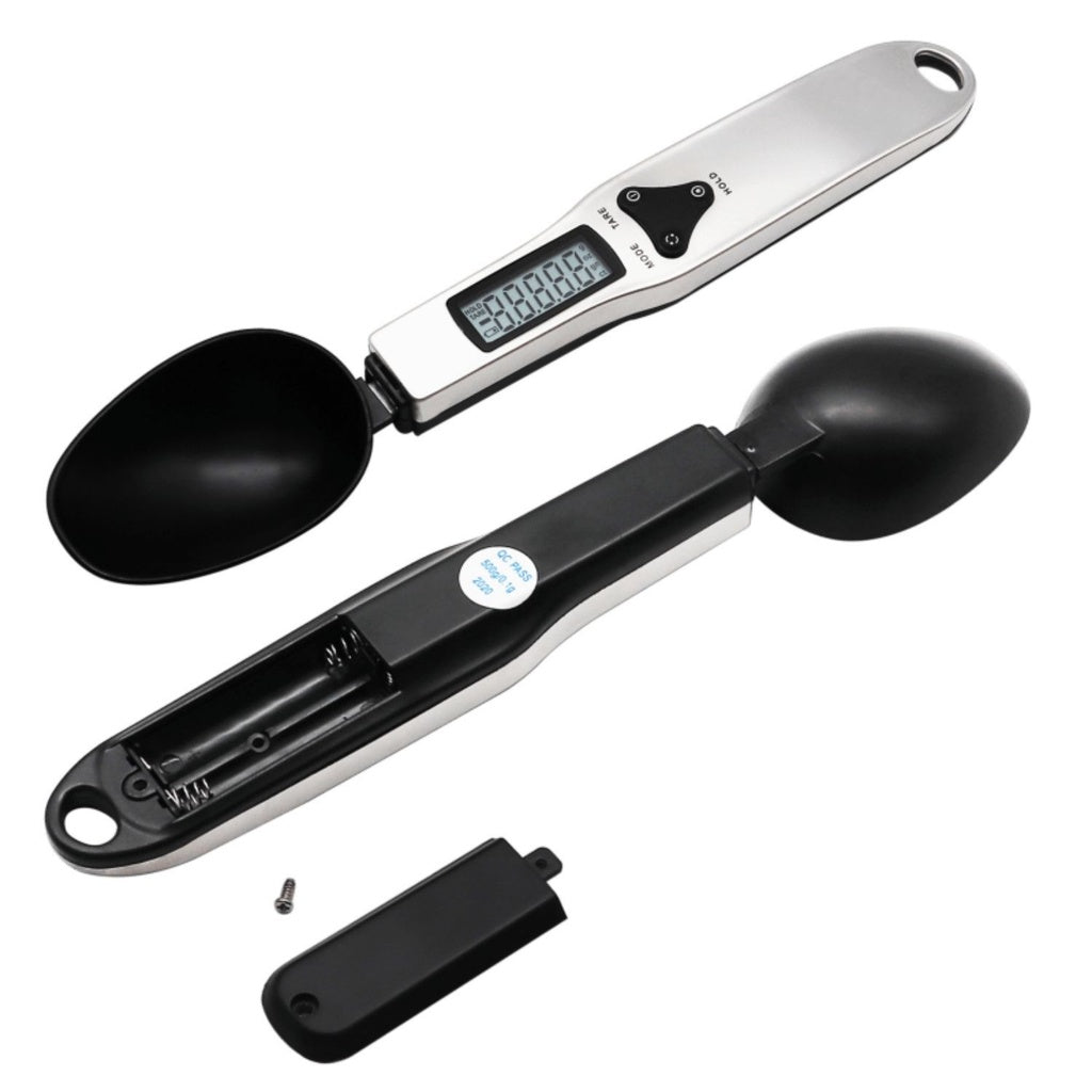 500g Digital LCD Measuring Spoon Kitchen Scale, Removable Head