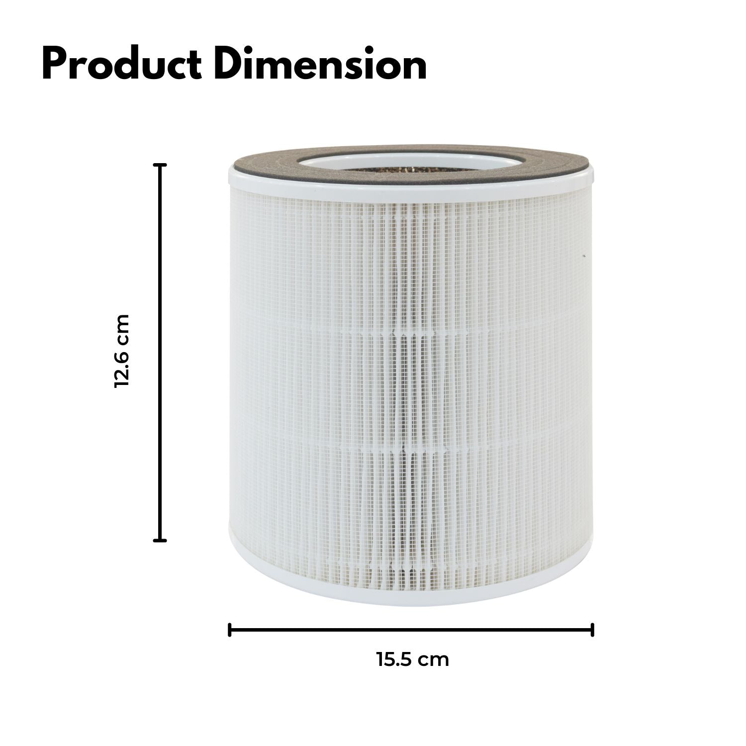 HEPA13 Carbon Air Purifier Filter, 3-Layer - MIRAKLASS