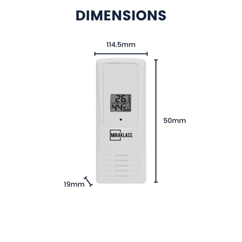 WiFi Weather Station with LCD Display & 7-in-1 Sensor