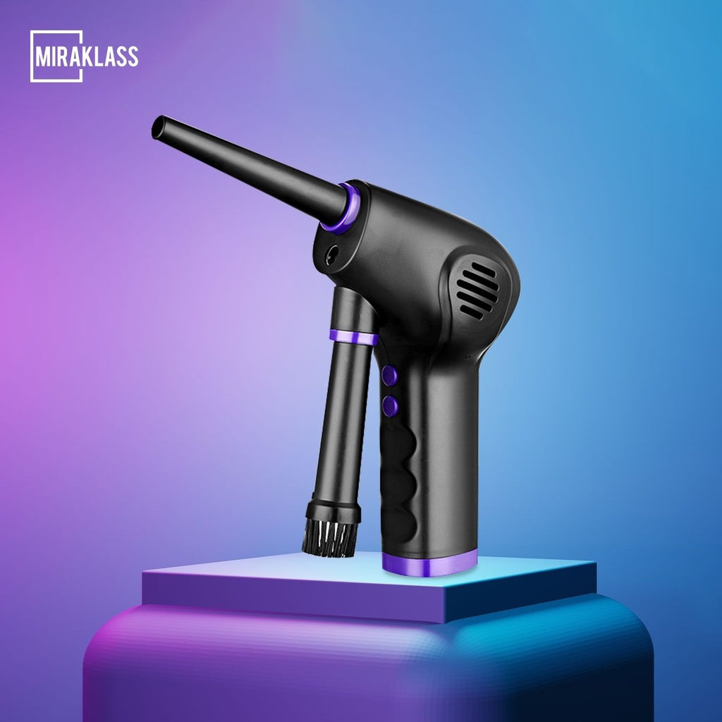 45000RPM Cordless Air Duster with LED, USB Recharge - MiraKlass