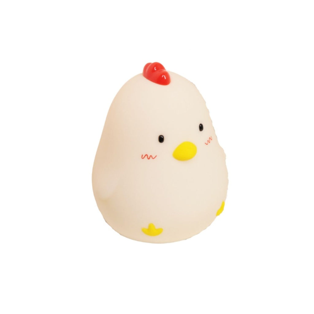 Touch Control Wake Up Chicken Night Lamp Alarm Clock