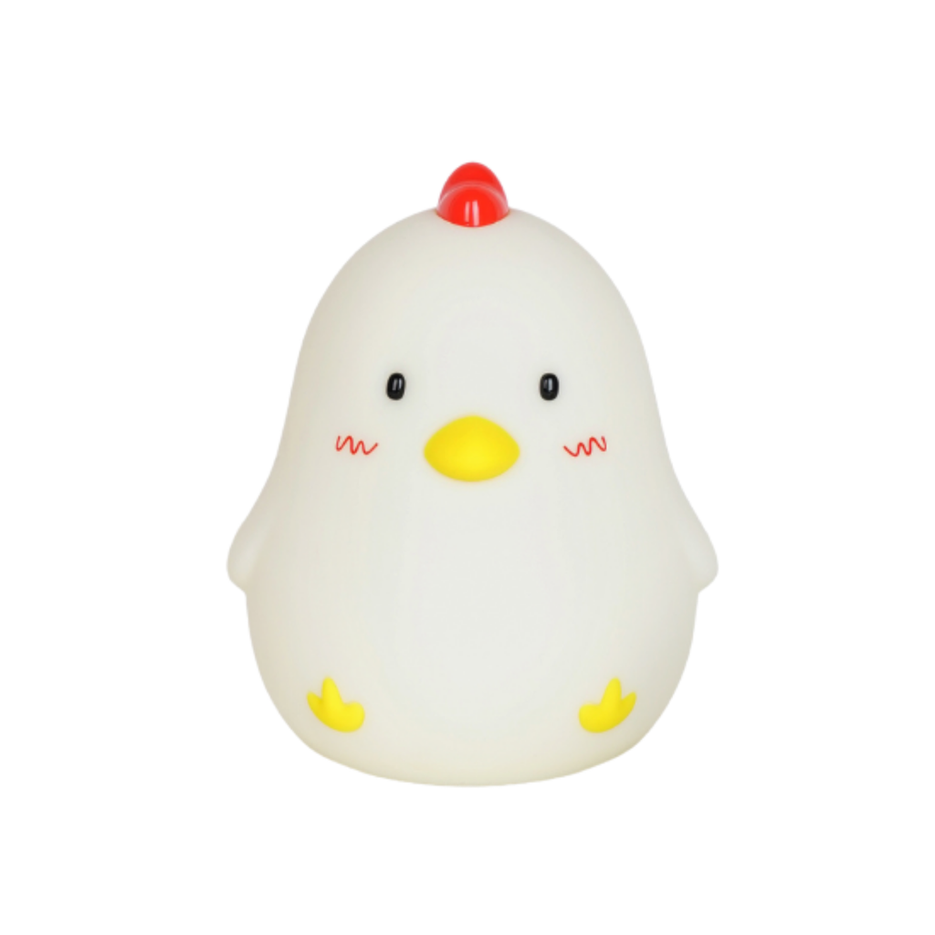 Touch Control Wake Up Chicken Night Lamp Alarm Clock