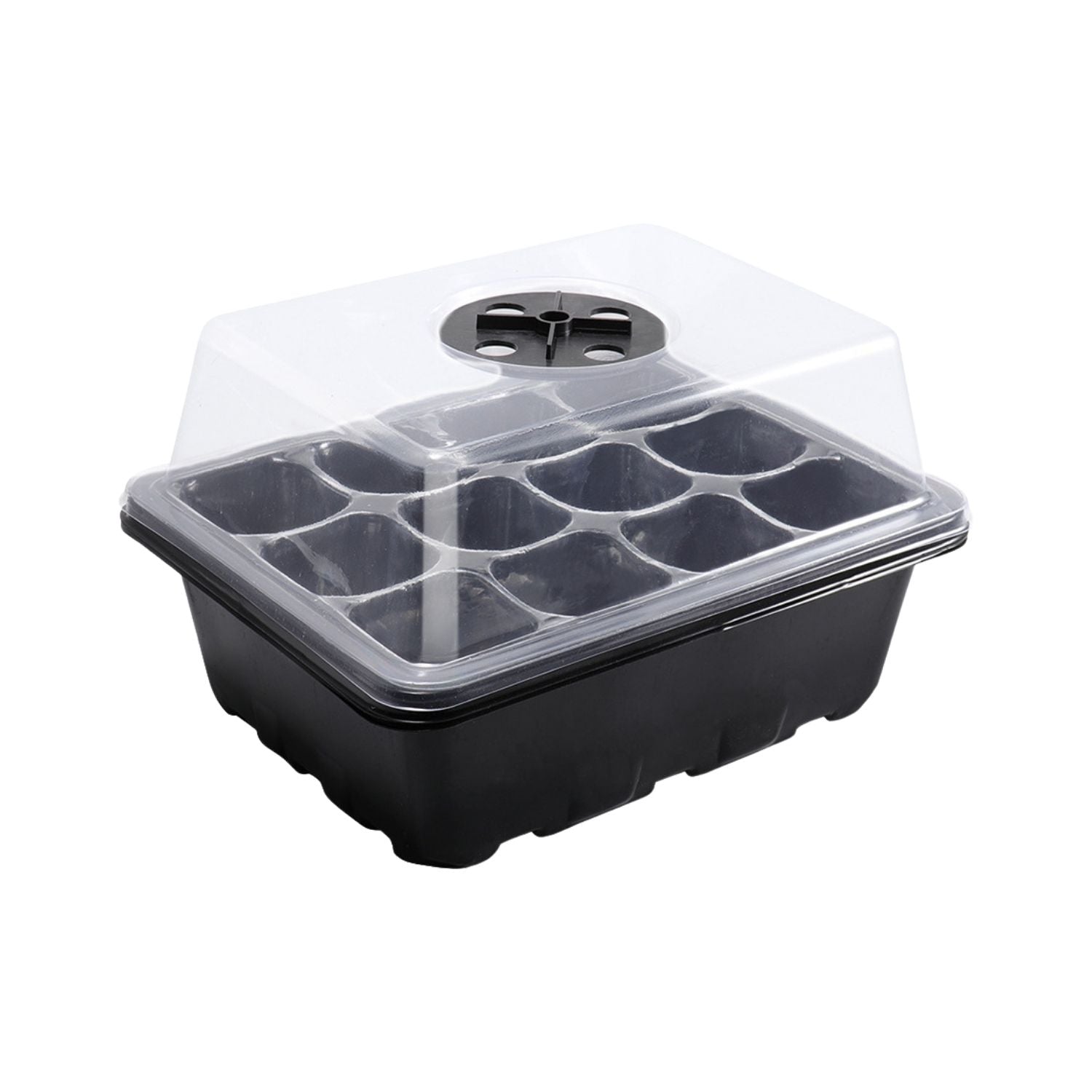 NOVEDEN Seed Starter Tray with Grow Light (12 Cells per Tray)