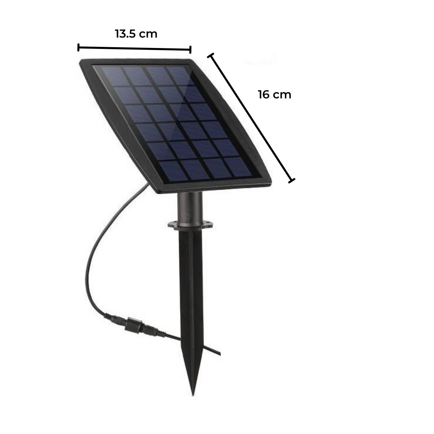 Waterproof LED Solar Garden Lights with Switch, 3 Set - NOVEDEN