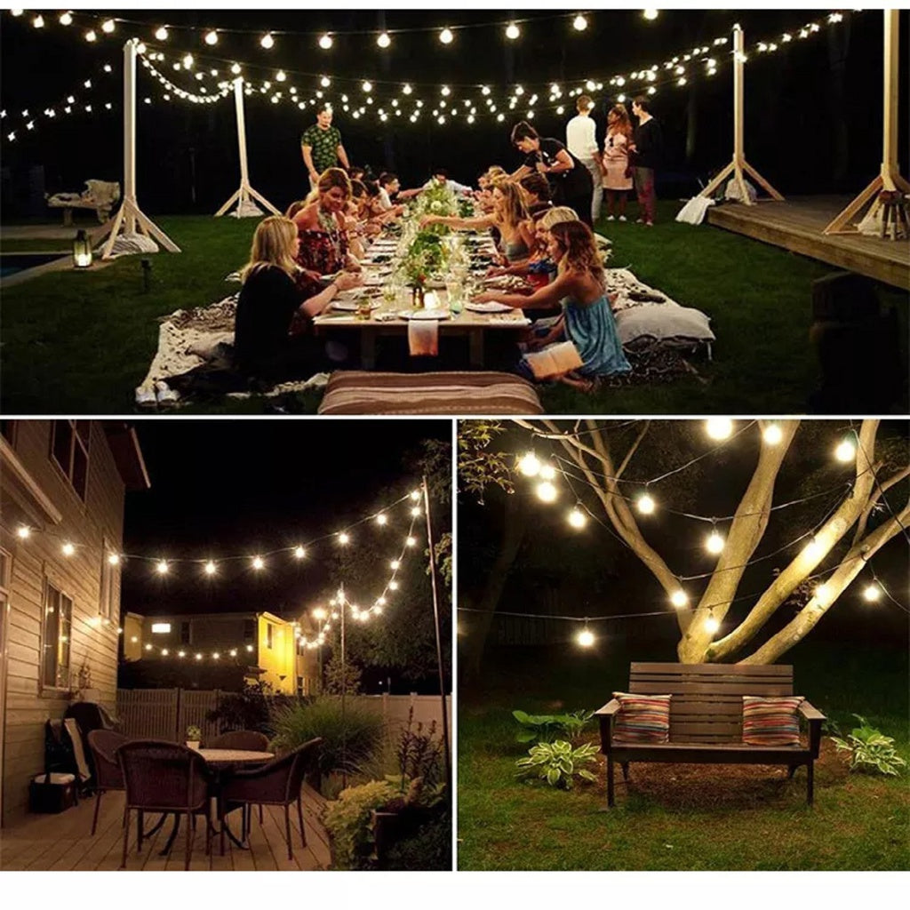 200 Solar String Lights, 8 Modes, IP65 Water Resistant, Noveden