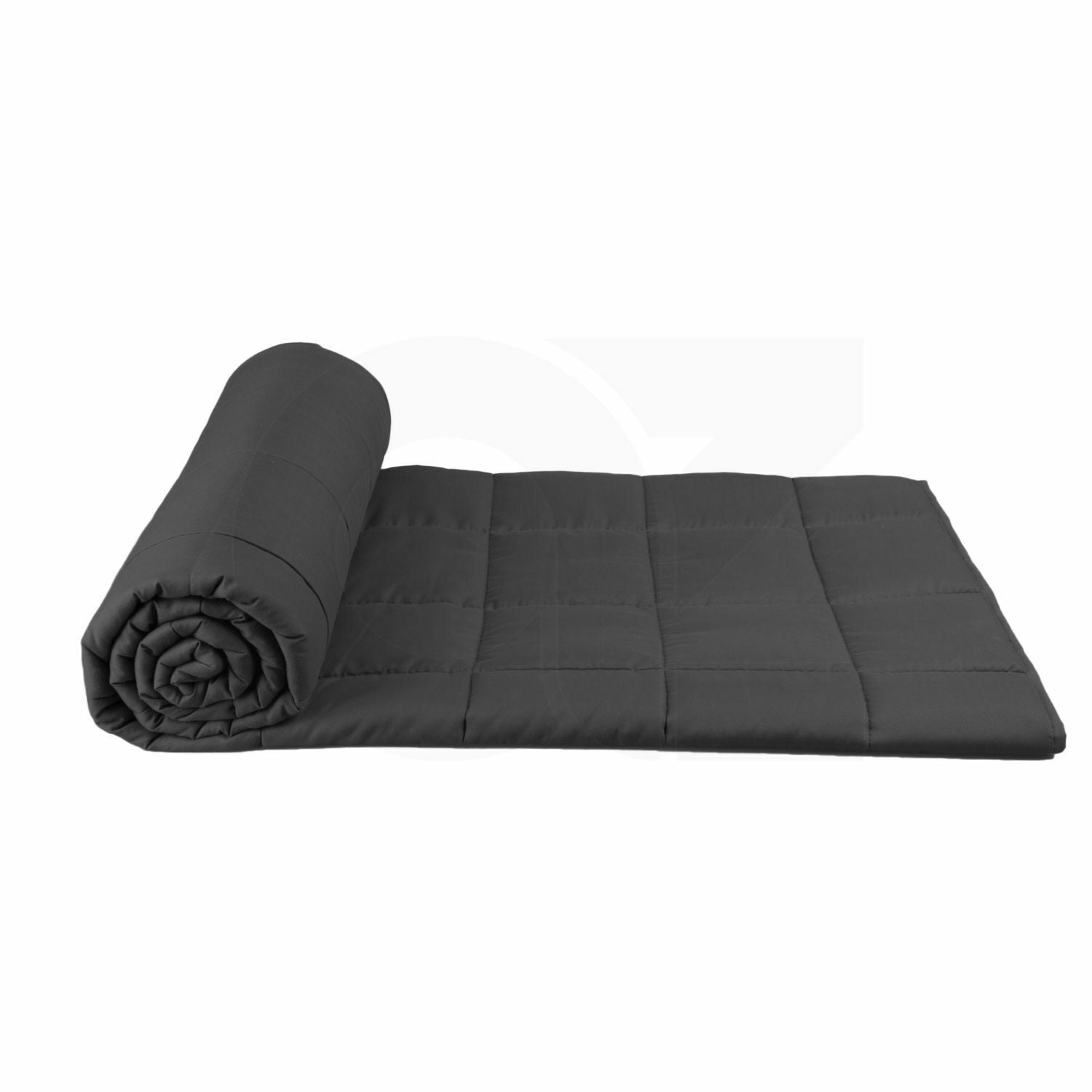 Dark Grey 9kg Queen Size Weighted Blanket, 5 Layers, Deep Pressure