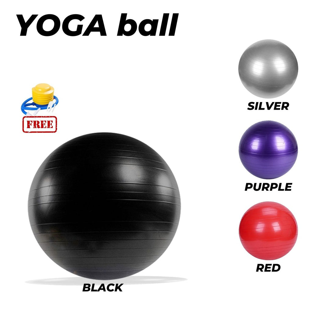 VERPEAK Yoga Ball 55cm (Black)