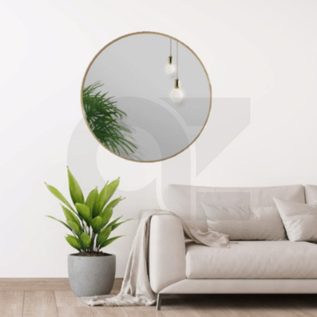 GOMINIMO Round Mirror Without LED Lights (60cm)