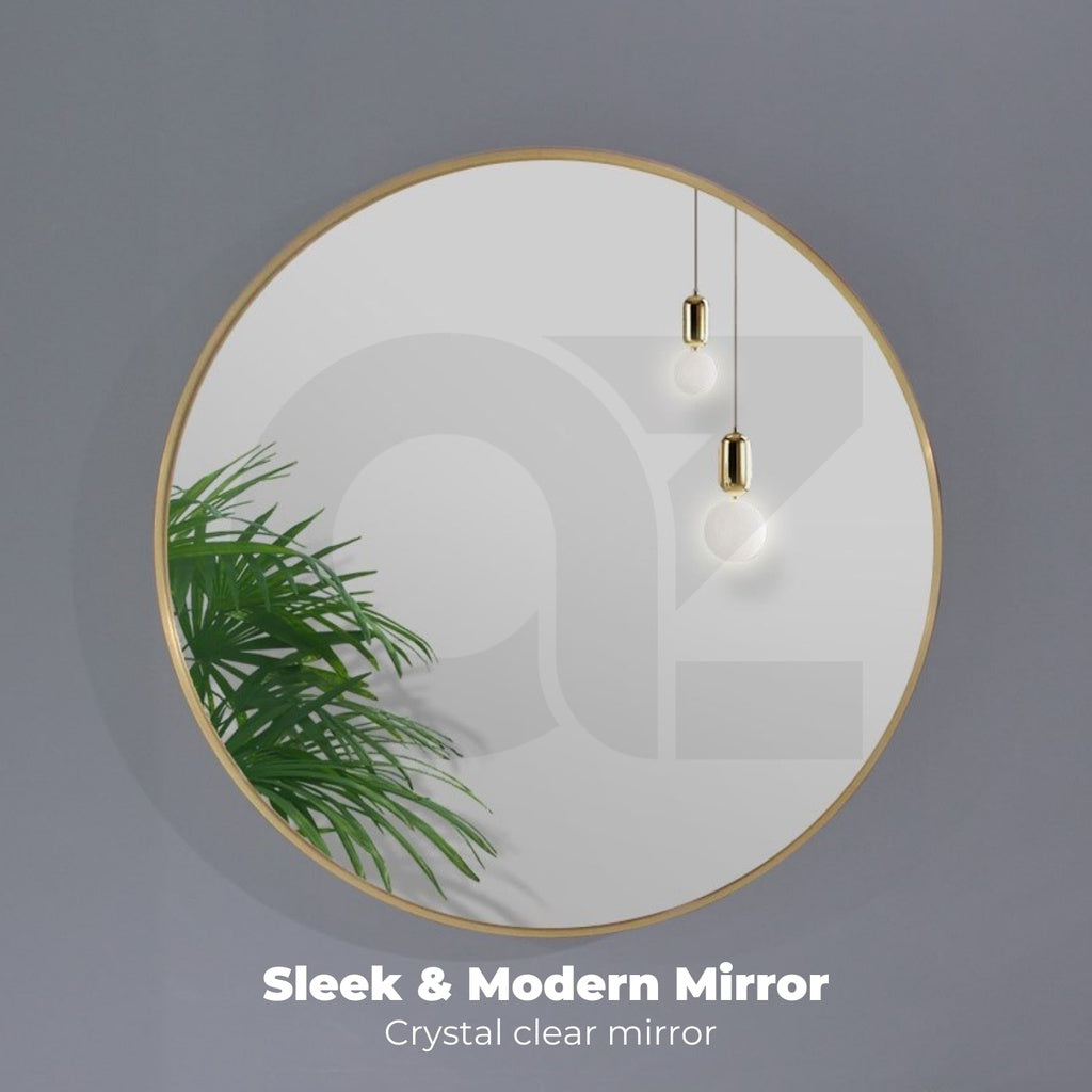 GOMINIMO Round Mirror Without LED Lights (60cm)