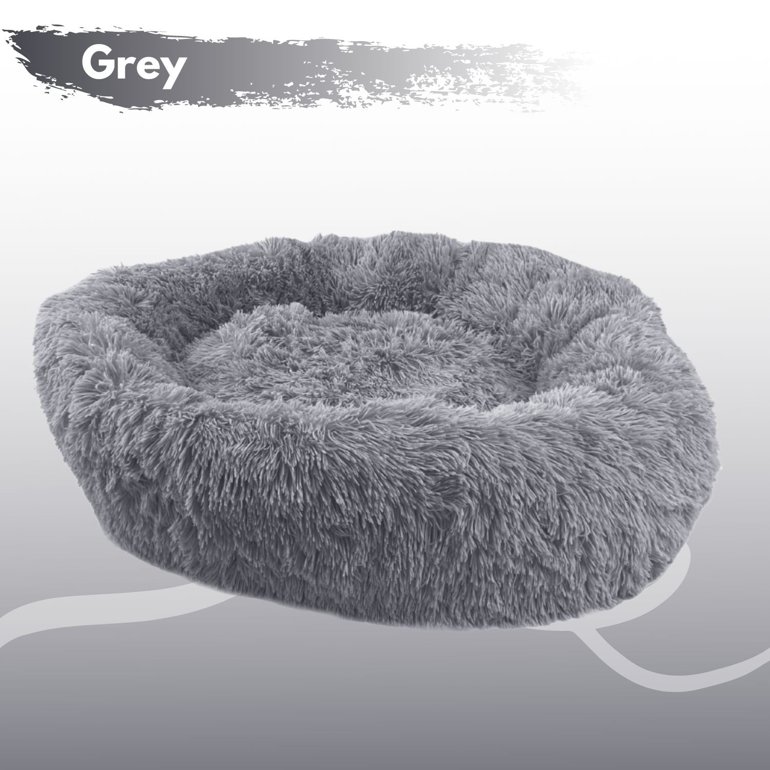 Floofi Pet Bed 80cm (Grey)